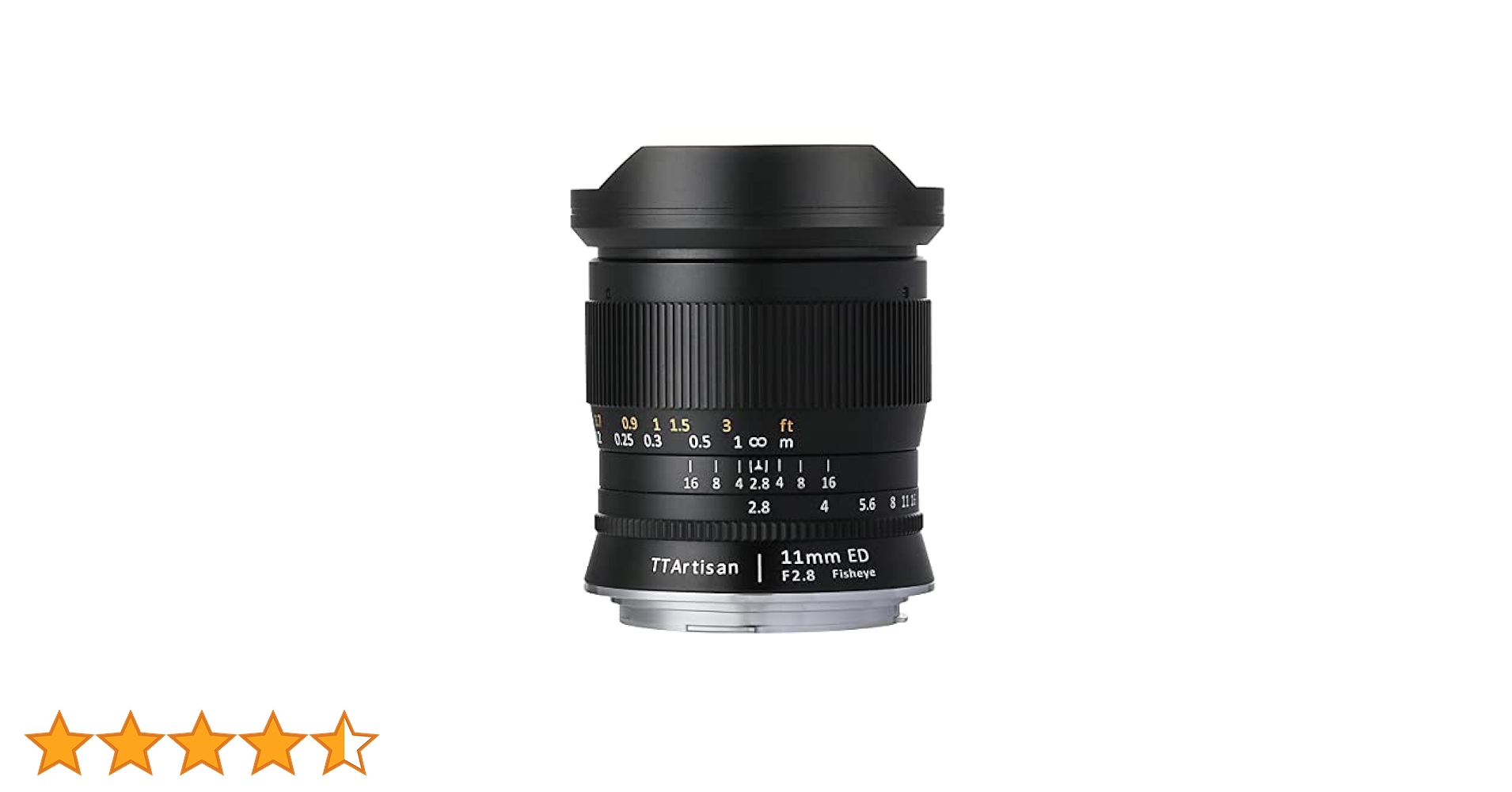 TTArtisan 11mm f/2.8 Fisheye ED RFマウント TTArtisan 11mm F2.8 Fisheye Lens Announced (Canon RF)